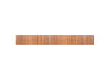 Tappeto Vidaxl Rectangular Nature 60X500 Cm Bamboo