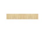 Vidaxl Tappeto Rettangolare Naturale Chiaro 70X400 Cm Bamboo