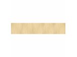 Vidaxl Tappeto Rettangolare Naturale Chiaro 100X500 Cm Bamboo