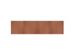 Tappeto Rettangolare Marrone 100X400 Cm Bamboo