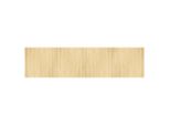 Tappeto Rettangolare Light Natural 100X400 Cm Bamboo