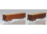 Piko 58235 Set Di 2 Carri Merci Aperti Eaos Db Ag Vi Con Carico Di Legname