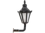 Faller 180111 Lampada Da Parete A Led, Lanterna Esagonale Con Corona, Bianco Caldo, 3 Pezzi Epoca