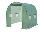 Pellicola Per Tunnel In Polietilene 140G/M² 2X2X2 M/ 4X3X2 M/ 4,5X3X2/6X3X2 M Resistente Ai Raggi Uv Pellicola Impermeabile Per Serra Tomato House Letto Rialzato Verde 23305