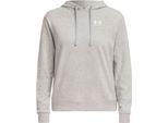 Under Armour Ua Rival Terry Hoodie - Mod Grey Light Heather, Taglia:L