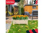 Kotarbau® Fioriera In Legno Per Esterni Fioriera Lunga 60 Cm Larga 39 Cm Bianco Fioriera In Legno Per Esterni Per Terrazza E Balcone Fioriera In Legno Per Erbe Aromatiche