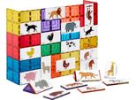 Learn & Grow Tessere Magnetiche - Duo Animal Puzzle Pack (40 Pezzi)