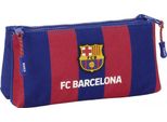 Borsa Da Viaggio F.C. Barcelona 24/25 Garnet Red Navy Blue Sporty 22 X 10 X 8 Cm