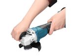 Smerigliatrice Angolare Elettrica Senza Spazzole 125 - Utensile Manuale Multifunzionale Per Tagliare E Lucidare Piastrelle, Legno, Pietra E Acciaio