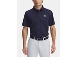 Under Armour Golf Tee To Green Pique Polo A Maniche Corte Blu S Uomo Blu S