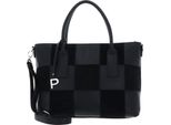 Picard Borsa A Tracolla Borsetta Chess Shopper Black Nero