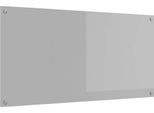 Vidaxl Alzatina Per Cucina Grigio Chiaro 120 X 60 X 0,6 Cm Vetro Temperato