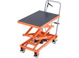 Vevor Tavola Elevatrice Idraulica, Portata 500 Libbre, Altezza Di Sollevamento 47,2", Carrello A Doppia Forbice, Transpallet Idraulico Manuale Per La Movimentazione E Il Trasporto Di Materiali"