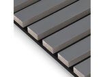 Clanmacy Pannello Acustico Pannello A Parete Pannelli A Parete Moderni Pannello A Parete Acustico In Legno 2 Pannelli Pannelli A Parete In Mdf 120X60X2,1Cm Grigio