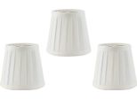 3PCS E14 Clip Su Paralume Lampada Candela Lampadario Tessuto Paralume Per Hotel Ktv Decor