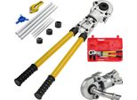 Kit Pressa Manuale Per Tubi Con 6 Pezzi Di Utensili Pex Presser ?16 - 32 Mm Per Tubi Compositi Pex-Al-Pex Tubi Compositi In Alluminio
