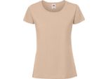 Fruit Of The Loom - T-Shirt Da Donna "Iconic 190"" LT6250 (M) (Sabbia)"