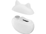 Inf Tagliaunghie E Lima Elettrica 2-In-1 - Sicuro E Automatico Per Unghie Bianco