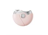 Inf Tagliaunghie Elettrico 3-In-1: Rifinitura Unghie Sicura Con Luce Led Rosa Chiaro