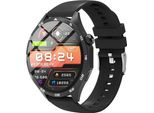 Inf Smartwatch Multifunzione Con Bluetooth, Monitoraggio Cardio E Personalizzabile Nero