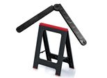 Connettore, Chiusura Compatibile Con Il Cavalletto Da Officina Kistenberg KTIS8060, Lunghezza 29 Cm, Connettore Per Cavalletti Da Cantiere, Chiusura Per Cavalletti Di Sostegno