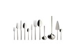 Besteck-Set VILLEROY & BOCH Tafelbesteck La Classica 70er Set silber, silber, Essbesteck-Sets, Besteck-Set