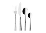 Besteck-Set VILLEROY & BOCH Tafelbesteck Blacksmith 24er Set silber, silber, Essbesteck-Sets, Besteck-Set
