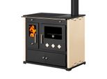 Stufa A Legna Con Vano Cottura E Piano Di Cottura Stufa A Legna Practik Lux 9,5 Kw Stufa A Legna Stufa A Fuoco Continuo Stufa Per Officina Stufa Svedese Stufa Per Casetta Stufa Per Riscaldamento