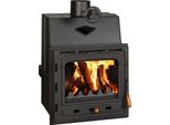 Inserto Per Caminetto Prity Cm | 13,5 Kw | Efficienza A | Ø150 Mm | Porta In Ghisa | Compatto E Robusto