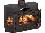 Inserto Camino Prity Tc | 16 Kw | Rendimento A+ | Stufa A Legna Con Porta In Ghisa | Ø200 Mm | 150 Kg