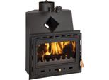 Inserto Per Caminetto Prity Ac | 14 Kw | Efficienza A+ | Ø200 Mm | Porta In Ghisa | Compatto Ed Efficiente