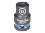 Makita Schlagnuss 1/2", SW12, Kurz, Impact Black (E-16081)"