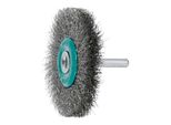 Lessmann Schaft-RundbüRste Inox-Draht 0,20 Mm, BüRsten-⌀Xbesatzbreite: 70X10 Mm (417342)