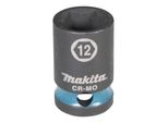 Makita Schlagnuss 3/8", SW12, Kurz, Impact Black (E-15936)"