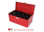 Ks Tools 1" Sechskant-Kraft-Stecknuss-Satz, Lang, 8-Teilig (515.0308)"