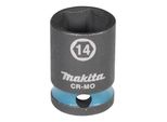Makita Schlagnuss 3/8", SW14, Kurz, Impact Black (E-15958)"