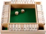 Gioco Di Dadi In Legno Shut The Box, 4 Giocatori