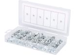 Ks Tools Assortimento Di Dadi Ad Alette 150 Pz - 970.0470