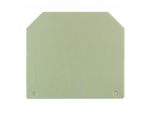 Piastra Universale 56X1,5X49,5 Mm - Terminale / Piastra Divisoria Per Morsettiera Wap 16+35 Wtw 2,5-10