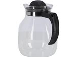 Montana: :Content Teiera, Teiera In Vetro, Teiera, Caffettiera, Teiera, Vetro, Nero, 1,25 L, 057864