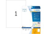 Herma Etik. Trasparente A4 Opaco 210 X 297 Mm Wfest 10 Pz.