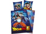 Set Di Biancheria Da Letto Reversibile Dragonball, 80 X 80 Cm + 135 X 200 Cm 100% Cotone