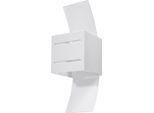 Merito Lampada Da Parete G9 Bianco Alluminio IP20 Dimmerabile