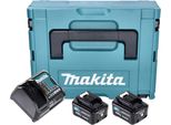 Makita Cxt - Caricabatteria + Batteria 2 X - Li-Ion - 4 Ah - 44 Wh