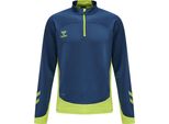 Hummel Lead Mezza Zip Bambini, Denim Scuro, 164