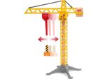 Brio Grande Gru Da Cantiere Con Luce 63383500 - Con Carrello Magnetico, Ruota Di 360 Gradi, Per Bambini Dai 3 Anni In Su