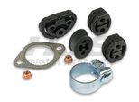 Hjs 82 32 3570 Kit Di Montaggio Impianto Di Scarico Per Fiat Panda (169) 500 (312) 500 C (312)