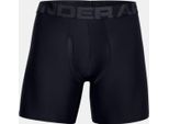 Under Armour Tech Boxerjock 2-Pack 6 Inch Nero 1363619-001 - Sm