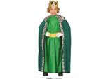 Costume Da Re Magio Per Bambino In Verde Taglia 98 - 146, Taglia:110/116