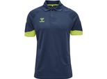 Hummel Lead Polo Funzionale Denim Scuro S